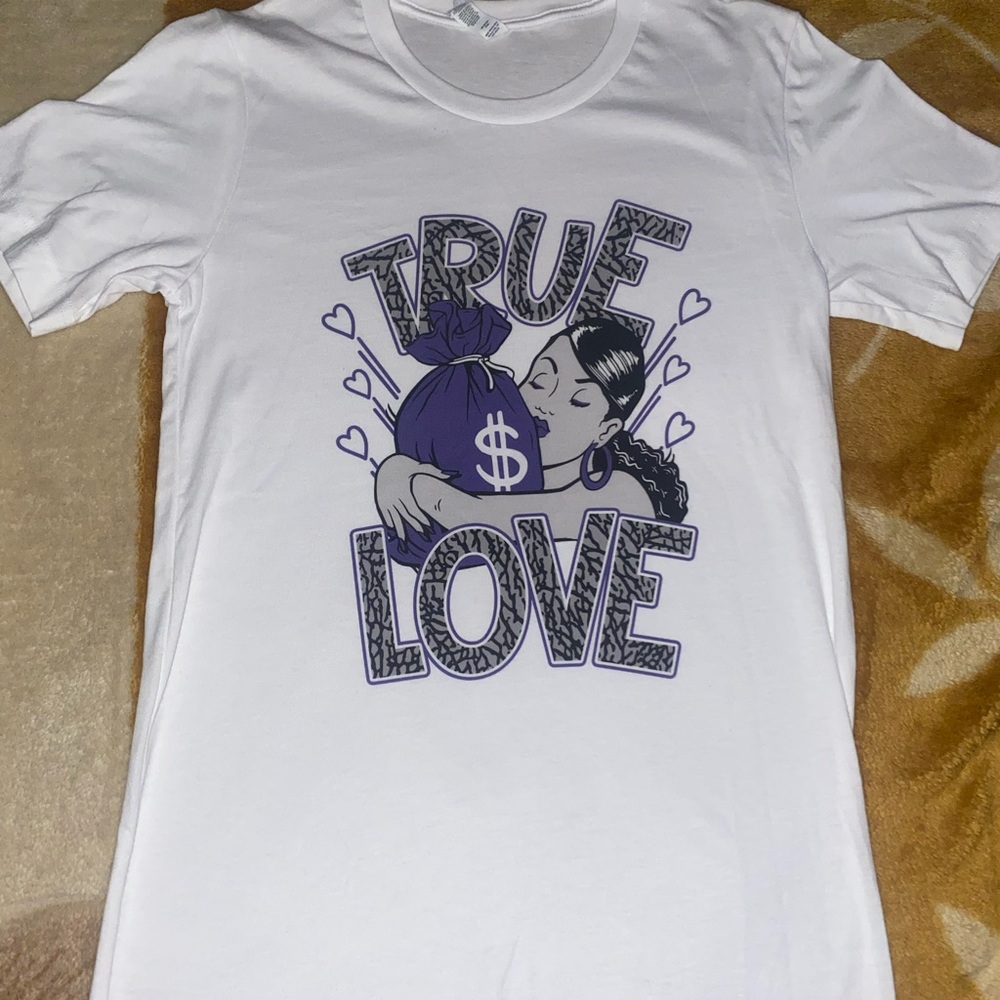 Men’s small Generic shirt to match Jordan 3 Dark Iris